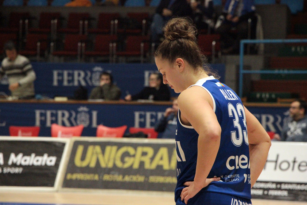 Jenna Allen, xogadora do Baxi Ferrol / WYKAZSZKOWSKI