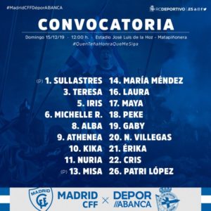 previa Dépor - Madrid CFF