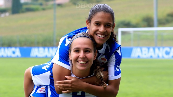 Silvia Mérida y Érika Deportivo ABANCA