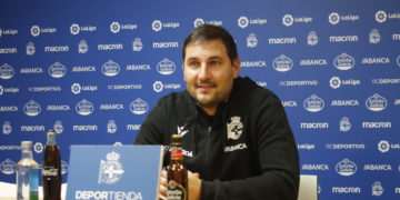 Manu Sánchez en rolda de prensa