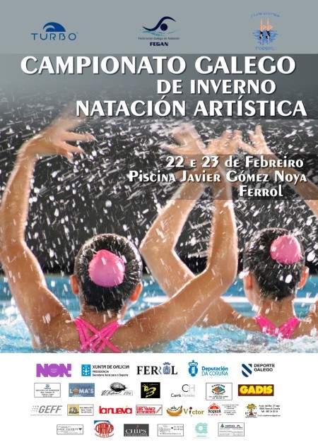 campionato galego de inverno natación artística