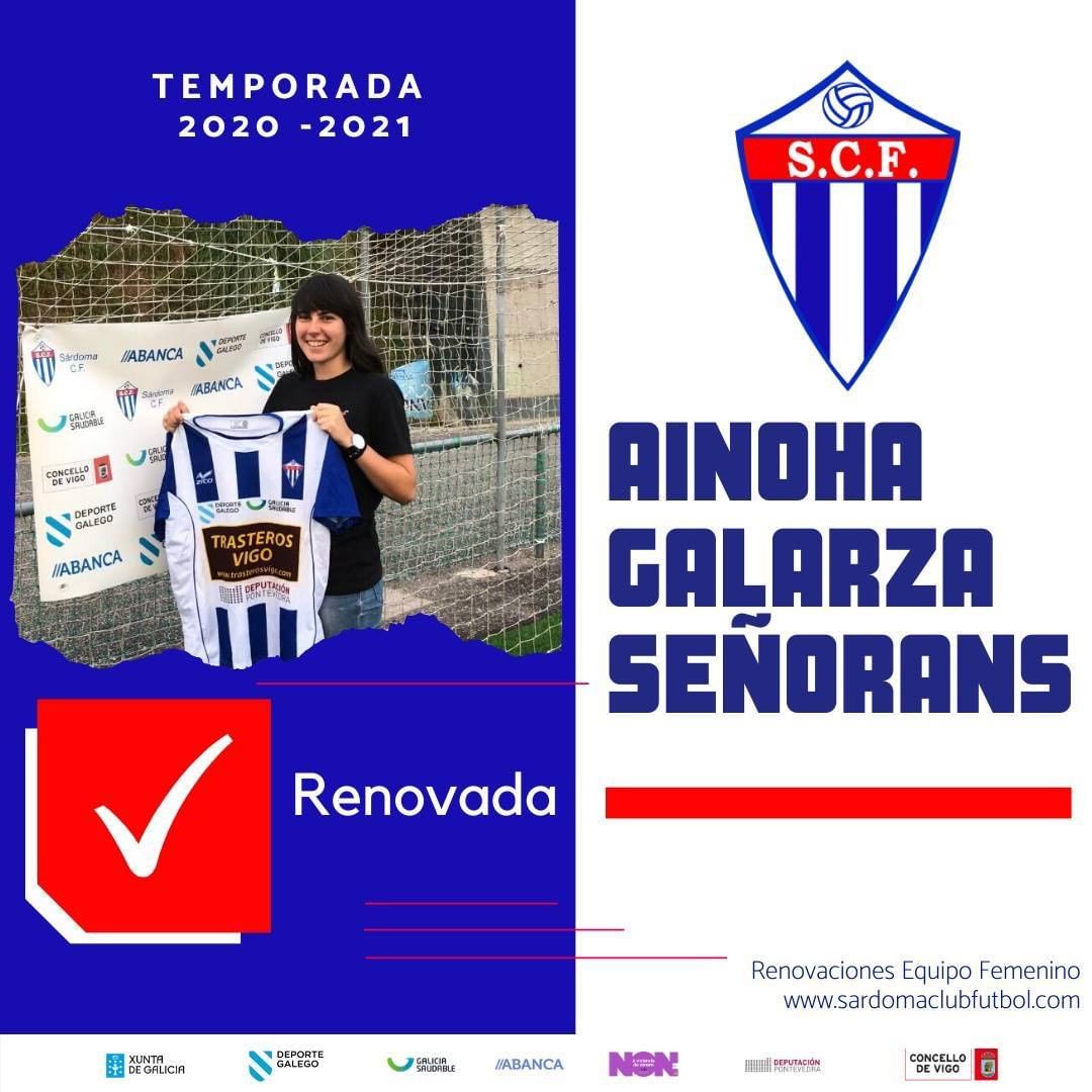 Ainhoa Galarza Señoráns, xogadora do Sárdoma CF