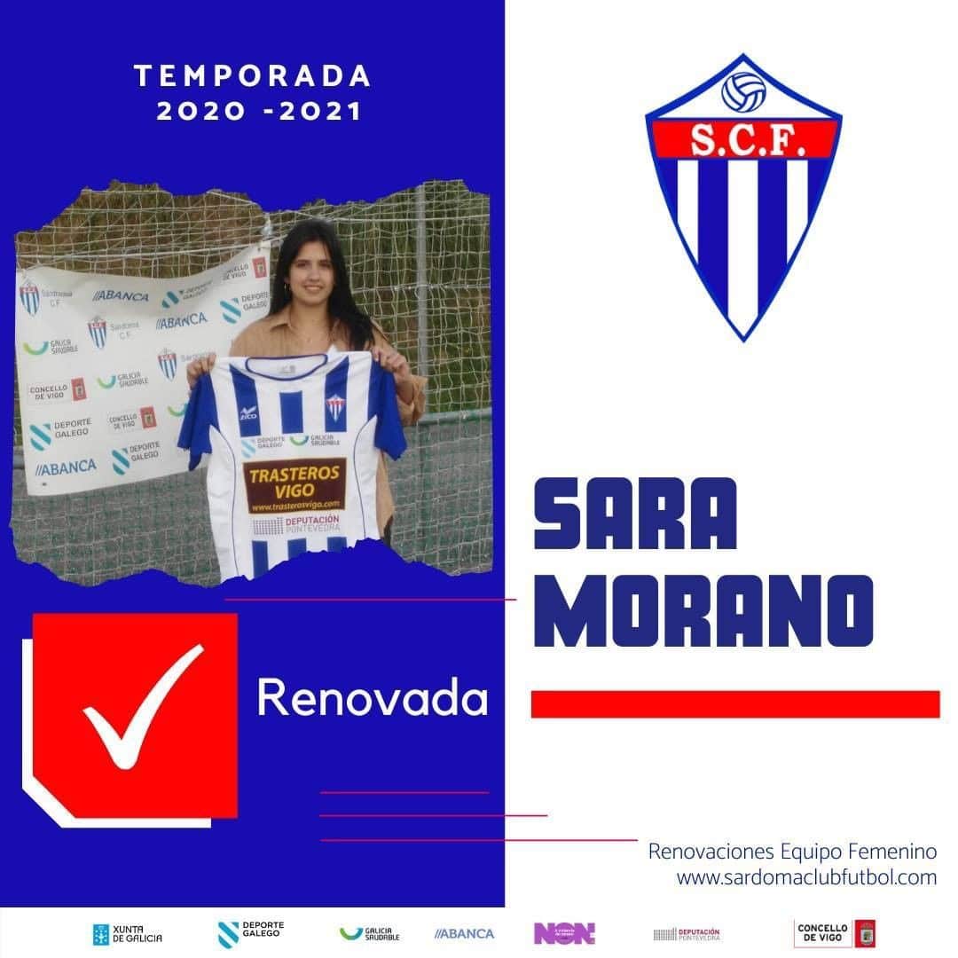 Sara Morano, xogadora do Sárdoma CF
