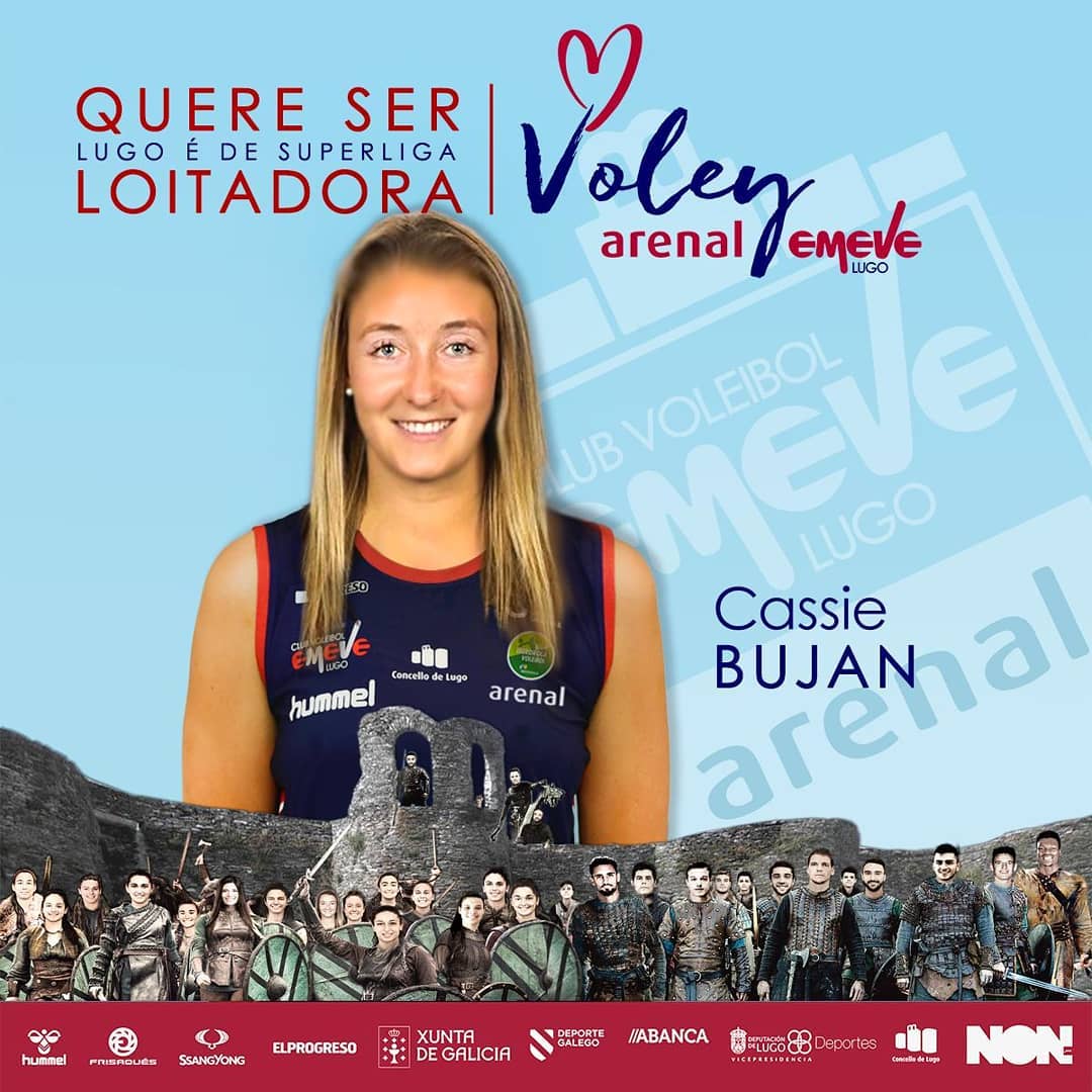 Cassie Bujan, xogadora do Arenal Emevé Lugo