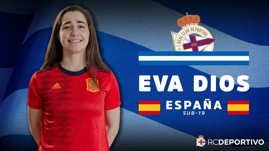 Eva Dios, galega do Dépor ABANCA, irá concoada coa Selección sub19 / RCD