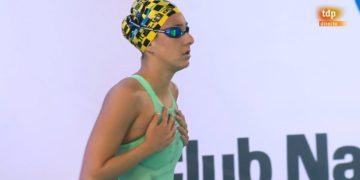 A nadadora do Liceo, María de Valdés / CEDIDA