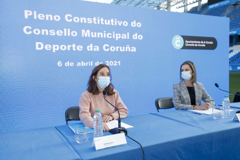 Constitución do Consello Municipal do Deporte en Riazor / CONCELLO DA CORUÑA