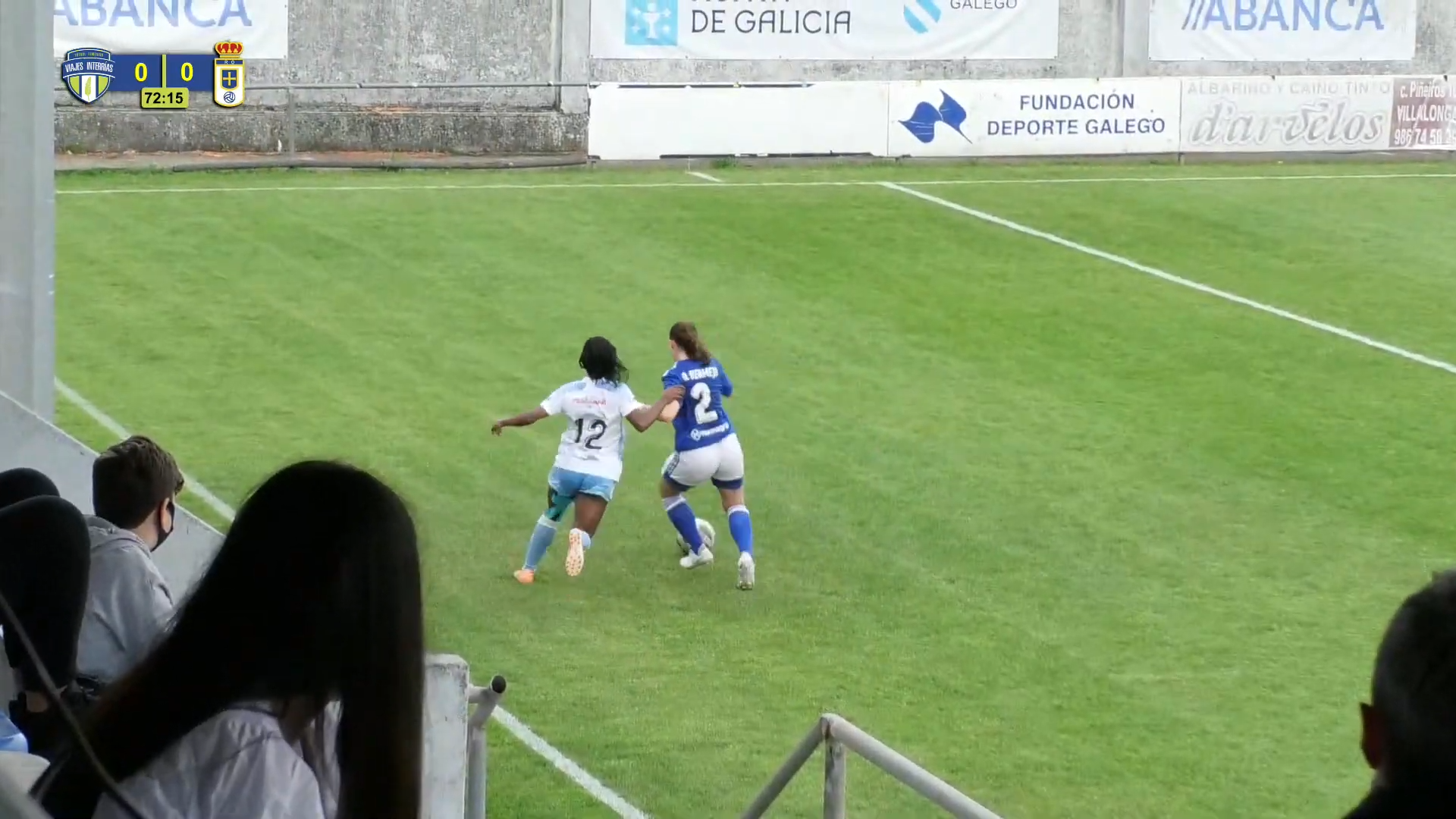 Viajes InterRías F.F. vs. Real Oviedo Femenino B / VIAJES INTERRÍAS YT