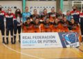 Formación do Pescados Rubén Burela na Copa Galicia de Fútbol Sala Feminino / RFGF