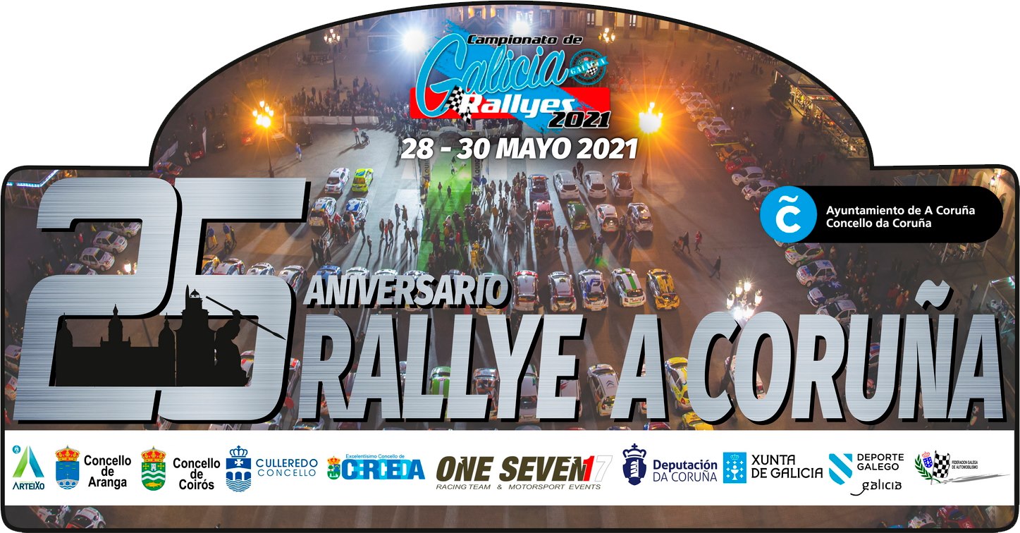 25º aniversario do Rallye da Coruña / ONE SEVEN RACING