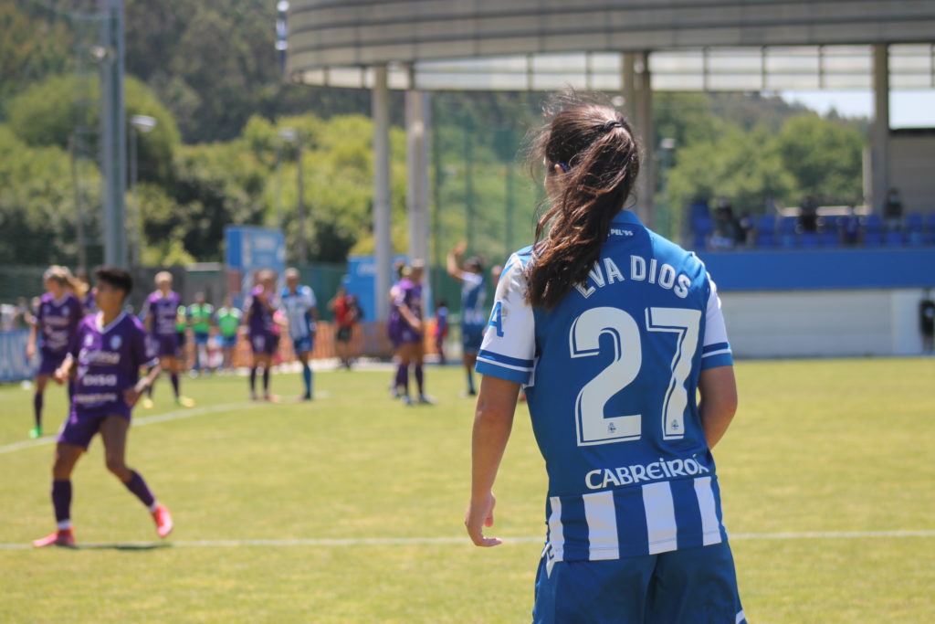 Eva Dios, xogadora do Dépor ABANCA, ante o Granadilla Tenerife / CARMEN G. MARIÑAS