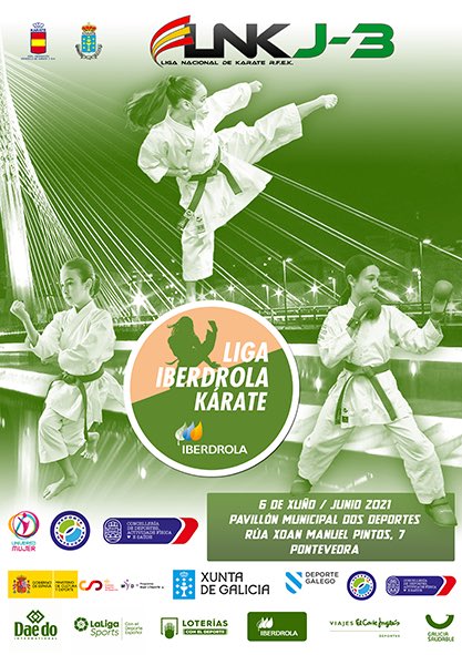 Pontevedra acollea Liga Nacional de Karate J3 feminina (Liga Iberdrola) e masculina / RFEK