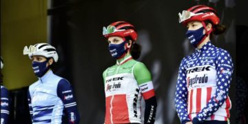 A ciclista italiana Elisa Longo Borghini estará en Galicia correndo a CERATIZIT Challenge by La Vuelta / DEMOUVEAUX