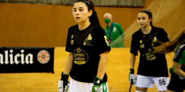 A chilena Bea Gaete, xogadora do HC Deportivo Liceo / SABELA MOSCOSO