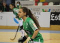 Cris Diz, xogadora do Hockey Club Deportivo Liceo, liceísta / SABELA MOSCOSO