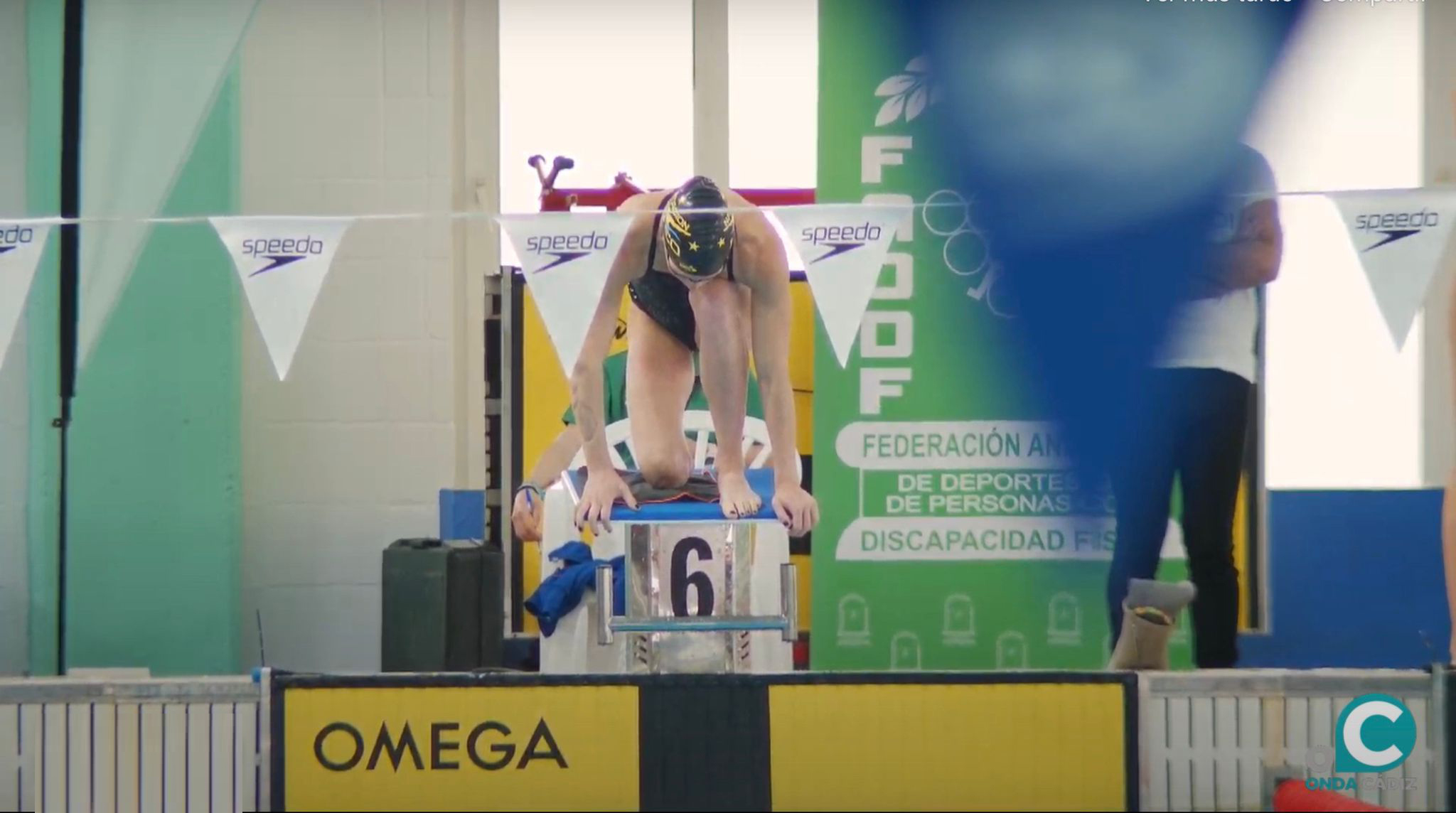 A nadadora do CN Liceo estréase no Campionato de España de Natación Adaptada por CCAA / CEDIDA