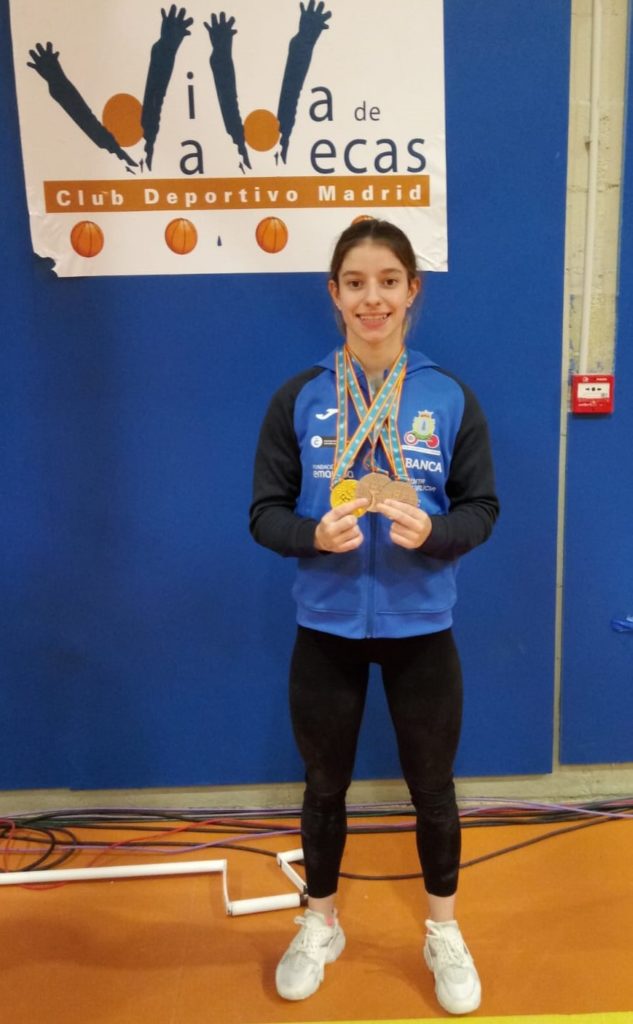 Ruth Fuentefría no Campionato de España Junior de halterofilia / CH CORUÑA