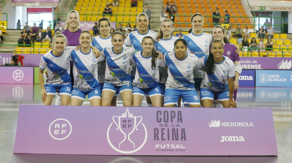 ENCE Marín Futsal, na Copa da Raíña FSF 2022 / RFEF