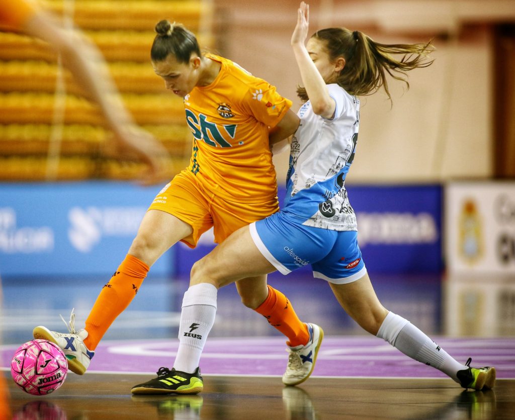 ENCE Marín Futsal vs STV Roldán, na Copa da Raíña FSF 2022 / RFEF