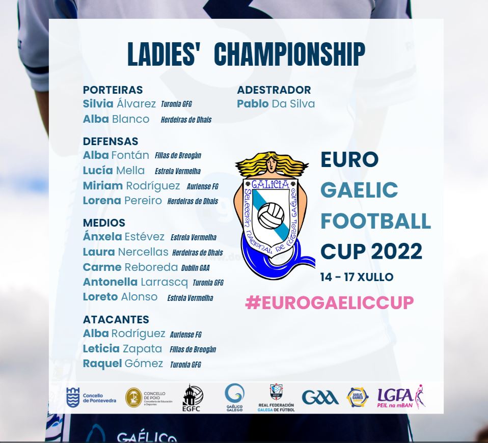 Selección Galega feminina de fútbol Gaélico / GAÉLICO GALEGO