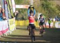 Lorena Patiño, ciclista do XSM, na proba de Tarancón da Copa de España de ciclocross / RFEC