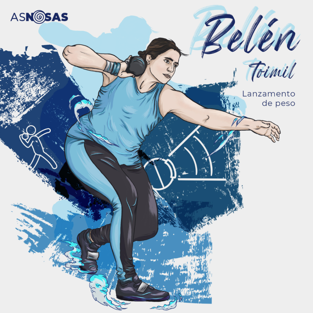 Belén Toimil, atleta galega olímpica en Toquio 2020 / SAMANTHA PÉREZ