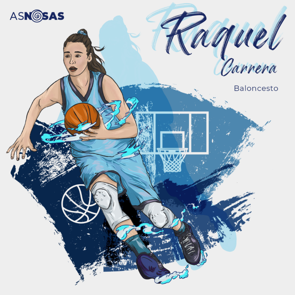 Raquel Carrera, xogadora de baloncesto galega olímpica en Toquio 2020 / SAMANTHA PÉREZ