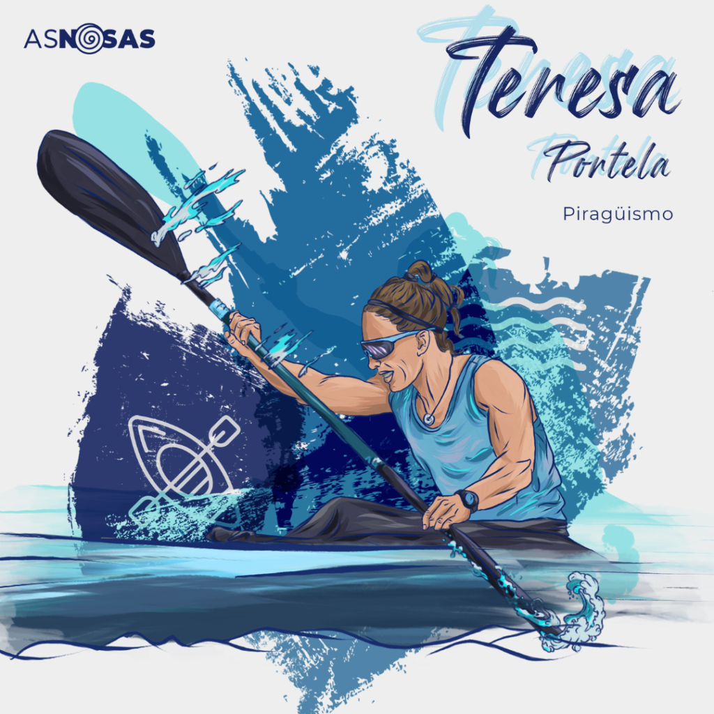 Teresa Portela, padexeira galega olímpica en Toquio 2020 / SAMANTHA PÉREZ