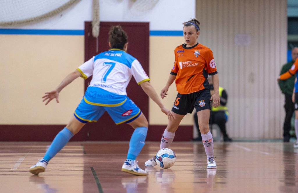 Viaxes Amarelle vs Ence Marín Futsal / Manu Boutureira