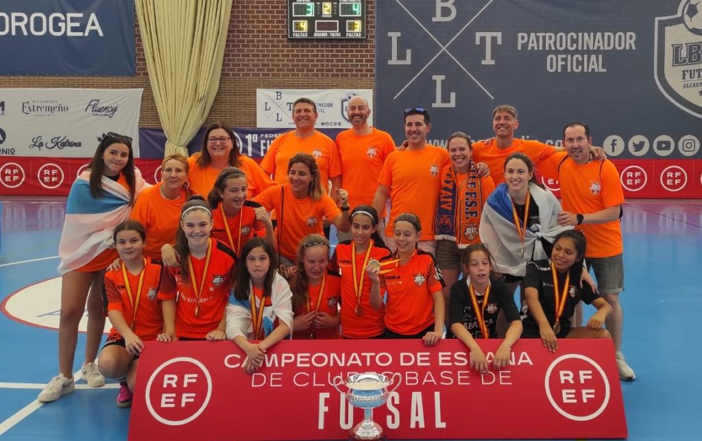 Viaxes Amarelle FSF infantil, campion de España de clubs de base futsal / VIAXES AMARELLE FSF